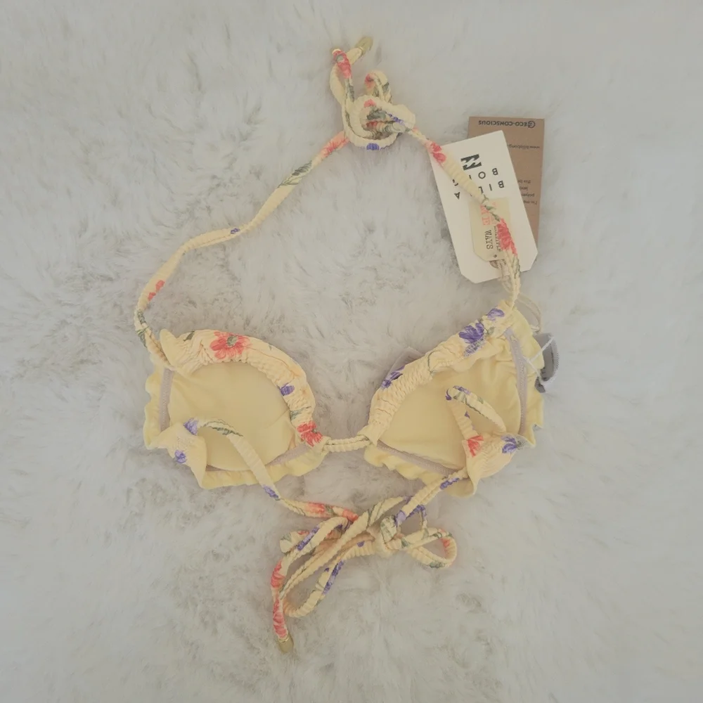 👒BILLABONG KISMET LULA TRI BIKINI TOP SIZE S/8